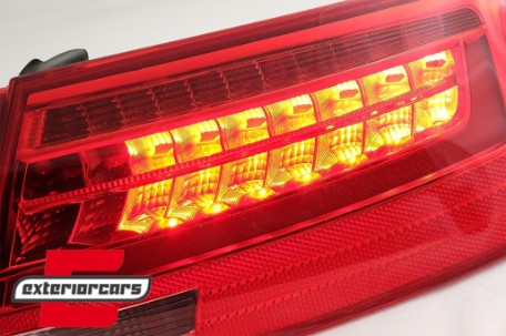 LED stražnja svjetla SEQ žmigavci Facelift dizajn / Audi A5 8T Coupe Cabrio Sportback (2007-2011), TLAUA58TNL