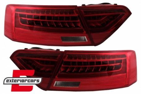 LED stražnja svjetla SEQ žmigavci Facelift dizajn / Audi A5 8T Coupe Cabrio Sportback (2007-2011), TLAUA58TNL