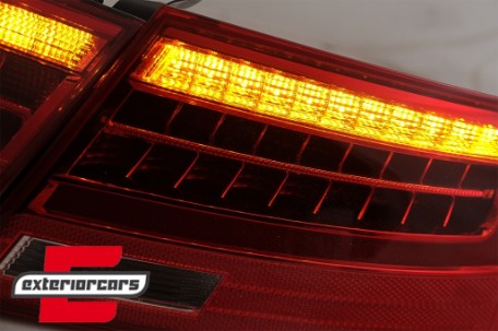 LED stražnja svjetla SEQ žmigavci Facelift dizajn / Audi A5 8T Coupe Cabrio Sportback (2007-2011), TLAUA58TNL