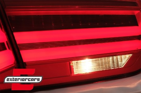 LED stražnja svjetla SEQ žmigavci LCI dizajn (crvena) / BMW serije 3 F30 F35 F80 (2011-2019), LDBMK7