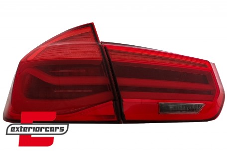 LED stražnja svjetla SEQ žmigavci LCI dizajn (crvena) / BMW serije 3 F30 F35 F80 (2011-2019), LDBMK7