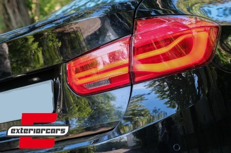 LED stražnja svjetla SEQ žmigavci LCI dizajn (crvena) / BMW serije 3 F30 F35 F80 (2011-2019), LDBMK7