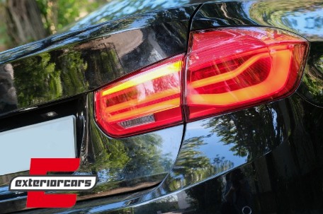 LED stražnja svjetla SEQ žmigavci LCI dizajn (crvena) / BMW serije 3 F30 F35 F80 (2011-2019), LDBMK7