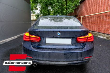 LED stražnja svjetla SEQ žmigavci LCI dizajn (crvena) / BMW serije 3 F30 F35 F80 (2011-2019), LDBMK7