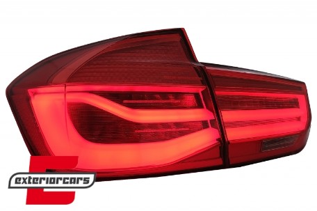 LED stražnja svjetla SEQ žmigavci LCI dizajn (crvena) / BMW serije 3 F30 F35 F80 (2011-2019), LDBMK7