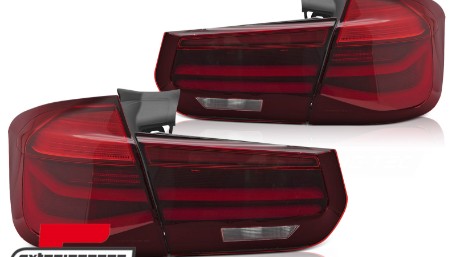 LED stražnja svjetla SEQ žmigavci LCI dizajn (crvena/kristal) / BMW serije 3 F31 karavan (2011-2019), LDBMN3