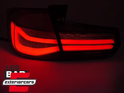 LED stražnja svjetla SEQ žmigavci LCI dizajn (crvena/kristal) / BMW serije 3 F31 karavan (2011-2019), LDBMN3
