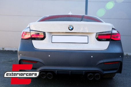 LED stražnja svjetla SEQ žmigavci LCI dizajn (smoke) / BMW serije 3 F30 F35 F80 (2011-2019), LDBMK8