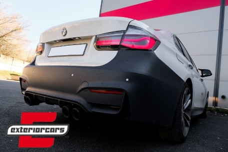 LED stražnja svjetla SEQ žmigavci LCI dizajn (smoke) / BMW serije 3 F30 F35 F80 (2011-2019), LDBMK8