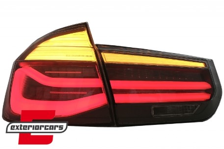 LED stražnja svjetla SEQ žmigavci LCI dizajn (smoke) / BMW serije 3 F30 F35 F80 (2011-2019), LDBMK8