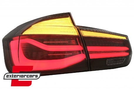 LED stražnja svjetla SEQ žmigavci LCI dizajn (smoke) / BMW serije 3 F30 F35 F80 (2011-2019), LDBMK8