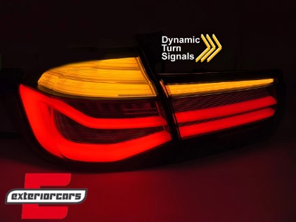 LED stražnja svjetla SEQ žmigavci LCI dizajn (smoke) / BMW serije 3 F31 karavan (2011-2019), LDBMN4