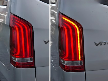 LED stražnja svjetla SEQ žmigavci / Mercedes Vito W447 (2014-2019), LDMEH3
