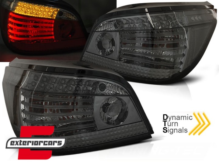 LED stražnja svjetla SEQ žmigavci (smoke) / BMW serije 5 E60 (2003-03.2007) limuzina, LDBMG4