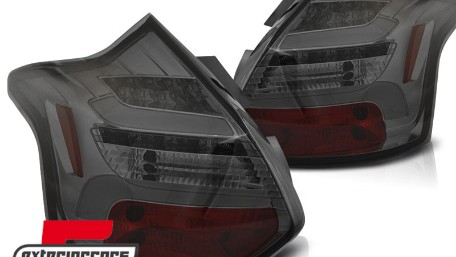 LED stražnja svjetla SEQ žmigavci (smoke) / Ford Focus 3 Hatchback (2011-10.2014), LDFO58