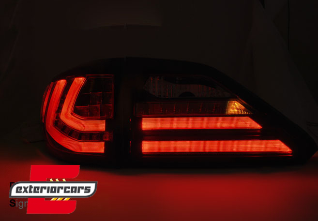 LED stražnja svjetla SEQ žmigavci (smoke) / Lexus RX III AL10 (2009-2012), LDLE08