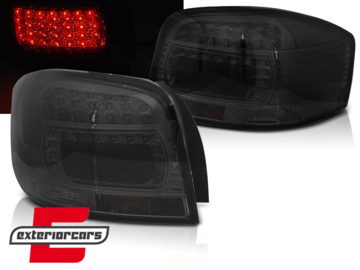 LED stražnja svjetla (smoke) / Audi A3 Hatchback 3V (2003-2008), LDAU68