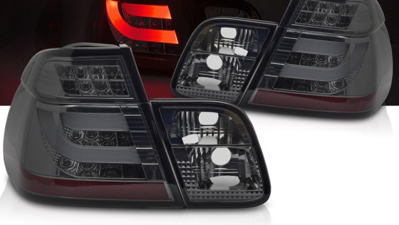 LED stražnja svjetla (smoke) / BMW serije 3 E46 limuzina (1998-08.2001), LDBMO1