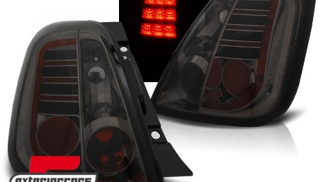 LED stražnja svjetla (smoke) / Fiat 500 (2007-2015) Hatchback Cabrio, LDFI05