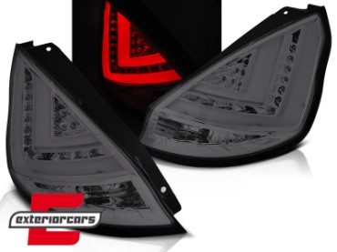 LED stražnja svjetla (smoke) / Ford Fiesta Mk7 (2008-2012) hatchback, LDFO47