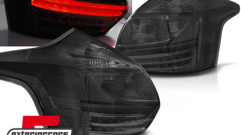 LED stražnja svjetla (smoke) / Ford Focus 3 Hatchback (2011-10.2014), LDFO40