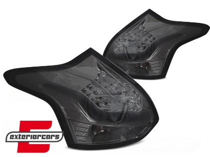 LED stražnja svjetla (smoke) / Ford Focus 3 Hatchback (2011-10.2014), LDFO84