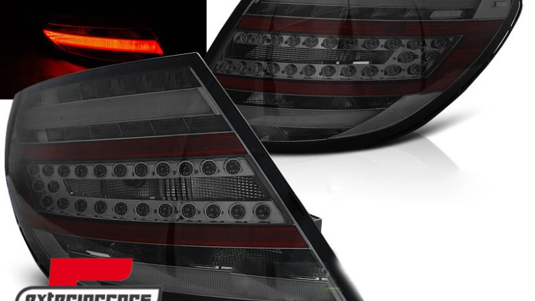 LED stražnja svjetla (smoke) / Mercedes C-klasa W204 limuzina (2007-2010), LDME65