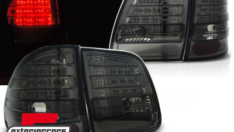 LED stražnja svjetla (smoke) / Mercedes E-klasa S210 karavan (1995-2002), LDME91