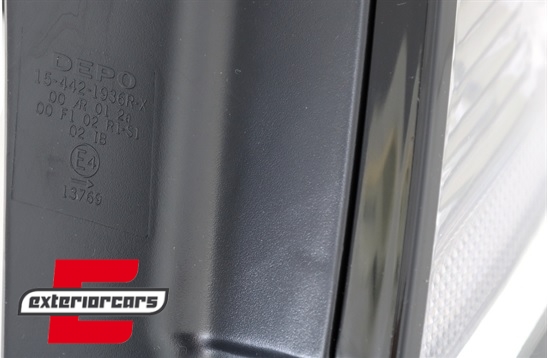 LED stražnja svjetla (smoke) / Opel Astra H hatchback 5V (2004-2010), LDOP39