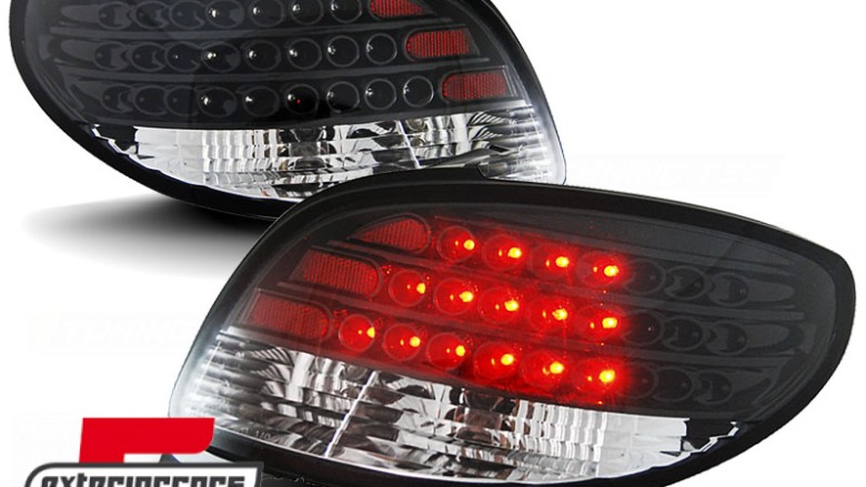 LED stražnja svjetla (smoke) / Peugeot 206 (10.1998-2009) hatchback 3V 5V, LDPE06
