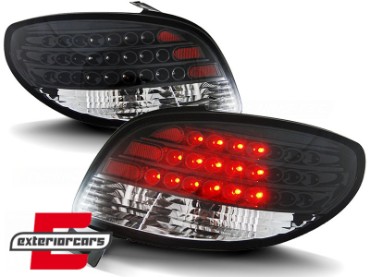 LED stražnja svjetla (smoke) / Peugeot 206 (10.1998-2009) hatchback 3V 5V, LDPE06
