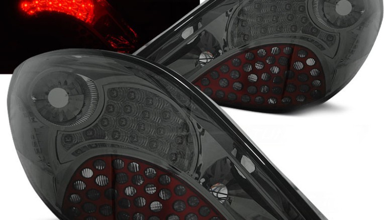 LED stražnja svjetla (smoke) / Peugeot 207 hatchback (05.2006-06.2009) 3V 5V, LDPE17