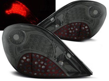 LED stražnja svjetla (smoke) / Peugeot 207 hatchback (05.2006-06.2009) 3V 5V, LDPE17