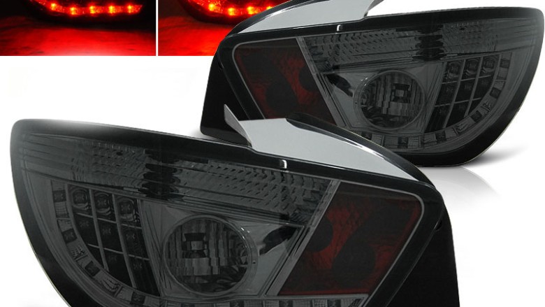 LED stražnja svjetla (smoke) / Seat Ibiza 6J (2008-) hatchback 3V, LDSE16