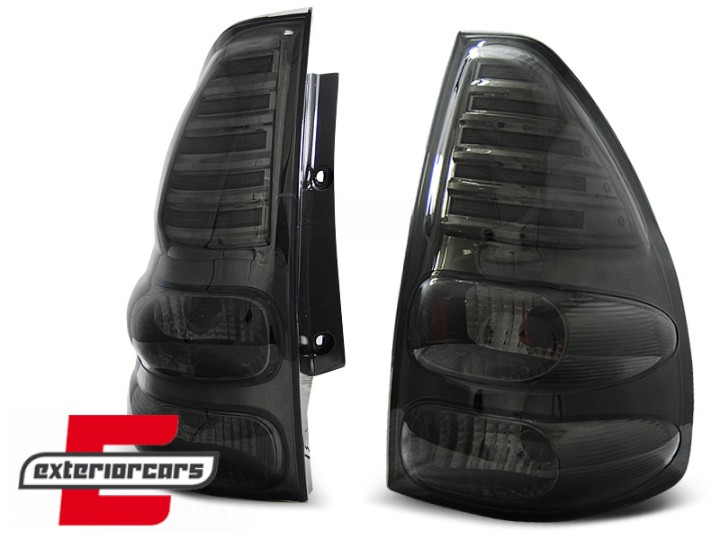 LED stražnja svjetla (smoke) / Toyota Land Cruiser FJ120 (2003-2008), LDTO09