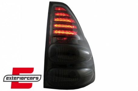 LED stražnja svjetla (smoke) / Toyota Land Cruiser FJ120 (2003-2008), LDTO09