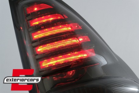 LED stražnja svjetla (smoke) / Toyota Land Cruiser FJ120 (2003-2008), LDTO09