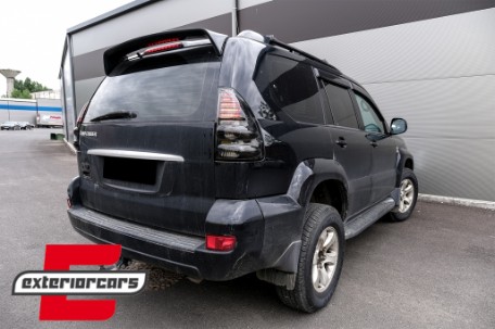 LED stražnja svjetla (smoke) / Toyota Land Cruiser FJ120 (2003-2008), LDTO09