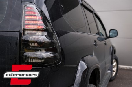 LED stražnja svjetla (smoke) / Toyota Land Cruiser FJ120 (2003-2008), LDTO09