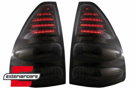 LED stražnja svjetla (smoke) / Toyota Land Cruiser FJ120 (2003-2008), LDTO09