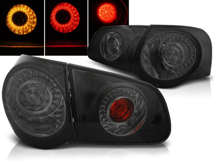 LED stražnja svjetla (smoke) / Volkswagen Passat B6 3C (03.2005-2010), LDVWD9