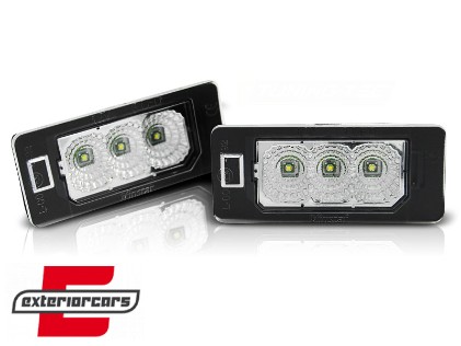 LED svjetla registarske pločice / AUDI A4 B8 A5 Q5 TT A6 A7 ŠKODA YETI FABIA SUPERB VW PASSAT B6 KARAVAN, PRAU06