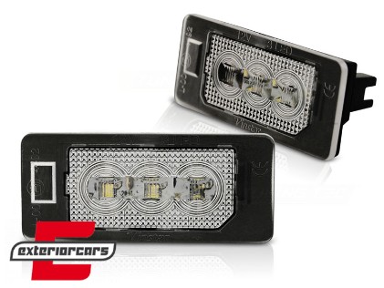 LED svjetla registarske pločice / AUDI A4 B8 A5 Q5 TT A6 A7 ŠKODA YETI FABIA SUPERB VW PASSAT B6 KARAVAN, PRAU09
