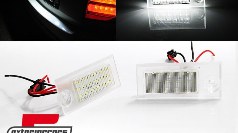 LED svjetla registarske pločice / AUDI A6 C5 (1997-2004) limuzina, PRAU05