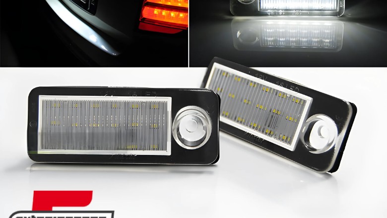 LED svjetla registarske pločice / AUDI A6 C5 KARAVAN (1997-2004), PRAU03