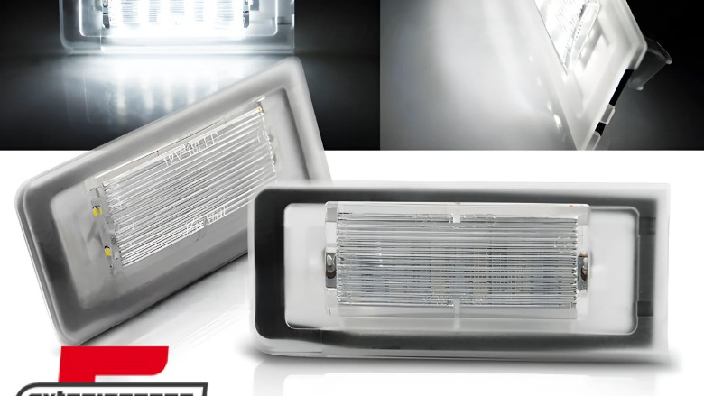 LED svjetla registarske pločice / AUDI TT 8N (1999-2006), PRAU08