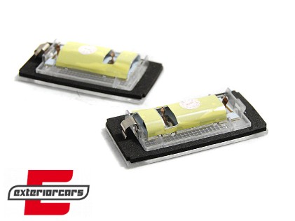 LED svjetla registarske pločice / BMW serije 3 E46 Coupe Cabrio (1998-2003), PRBM15