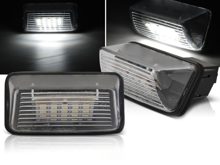 LED svjetla registarske pločice / CITROEN C3 C4 C5 Berlingo Saxo Xsara PEUGEOT 206 207 306 307 308 406 407 5008 Partner, PRPE01