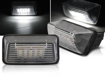 LED svjetla registarske pločice / CITROEN C3 C4 C5 Berlingo Saxo Xsara PEUGEOT 206 207 306 307 308 406 407 5008 Partner, PRPE01