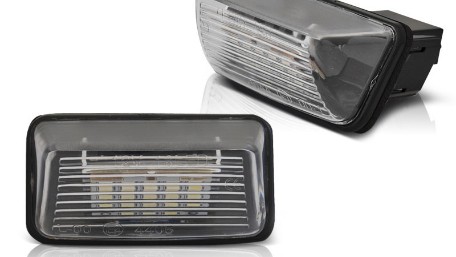 LED svjetla registarske pločice / CITROEN C3 C4 C5 Berlingo Saxo Xsara PEUGEOT 206 207 306 307 308 406 407 5008 Partner, PRPE01